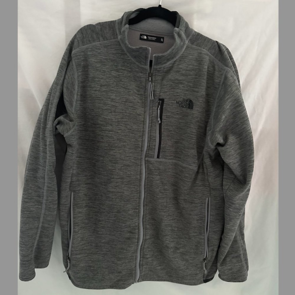Mens North Face Canyonland Full Zip Jacket, Gray Heather, size XL, NWOT